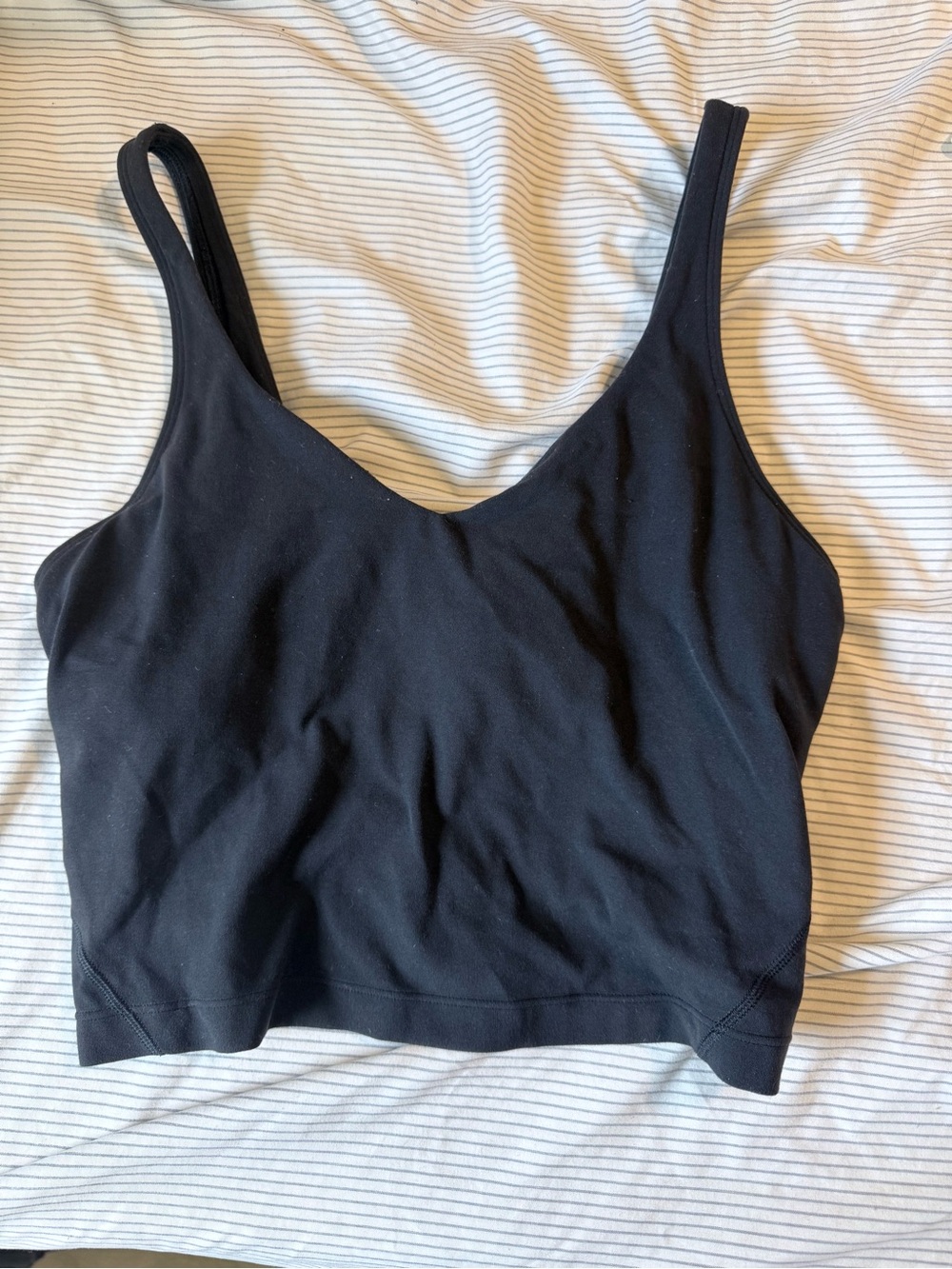 Black Lululemon Align Tank Top